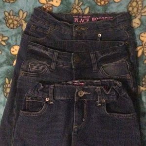 Bundle girls jeans size 8